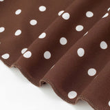 Cocoa Dot Maxi Dress