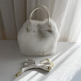 Plush Bucket Bag