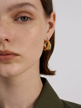 Gold Layered Earrings