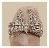 Crystal Bow Boots