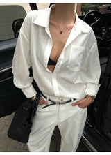 Tencel Relaxed Lapel Shirt