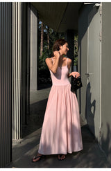 Ruched Bodice Slip Dress