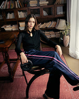 Pink Stripe Sweatpants