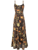 Vintage Floral Slip Dress