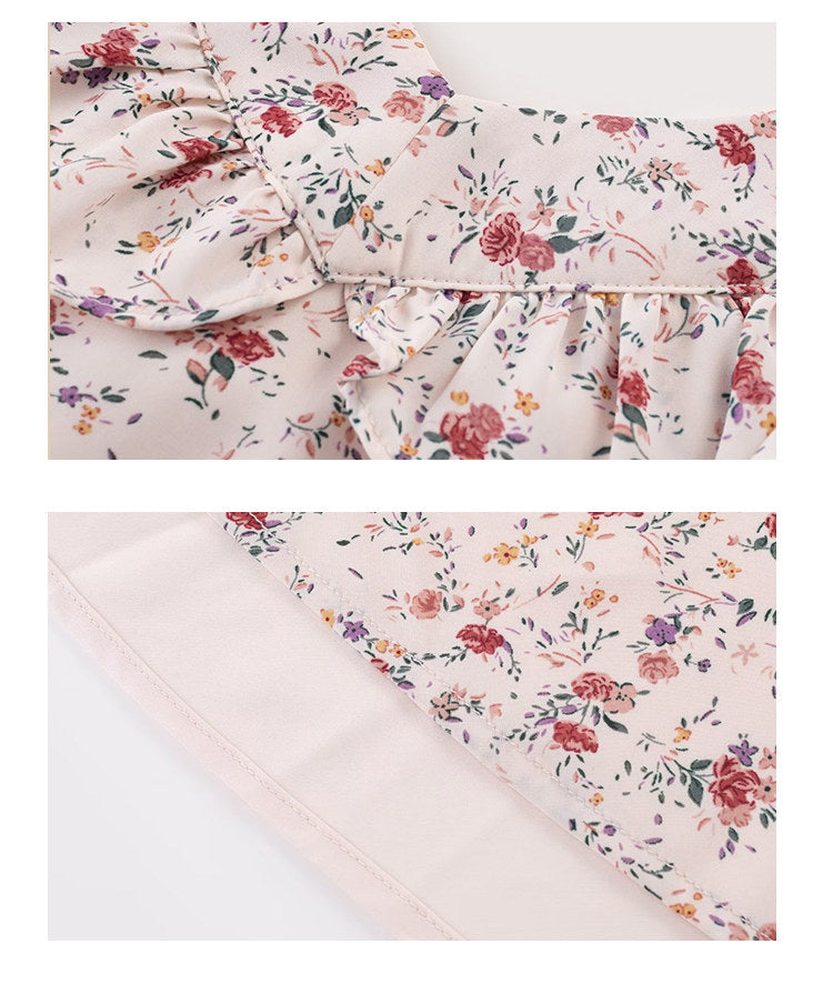 Blush Petal Maxi Dress