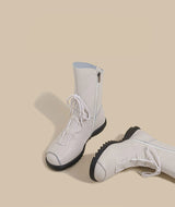 Soft-Leather Mid Boots