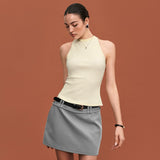 Apricot Halter Vest