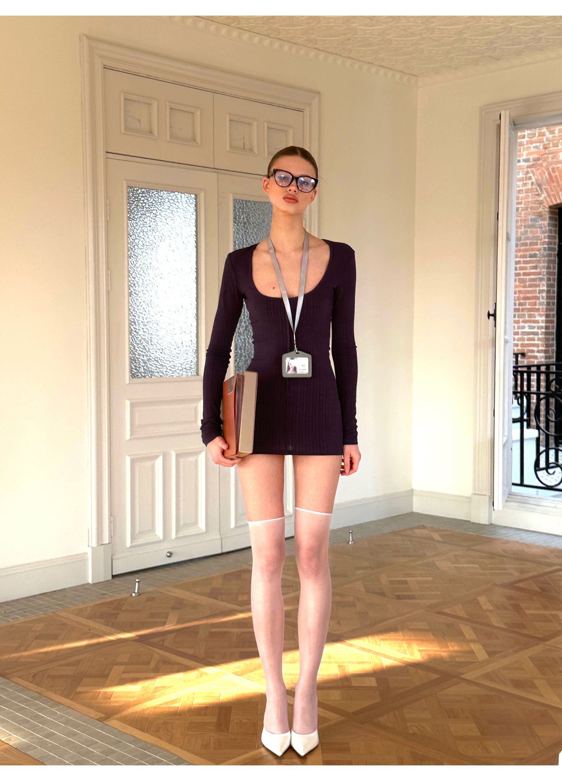 Reversible Office Knit Dress