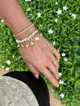 Shell Charm Bracelet