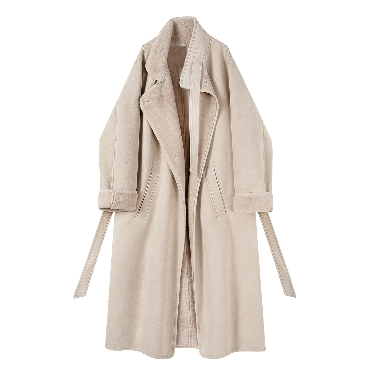 Shearling Long Coat