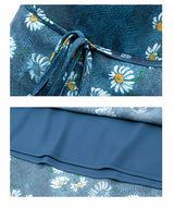 Azure V-Neck Dress