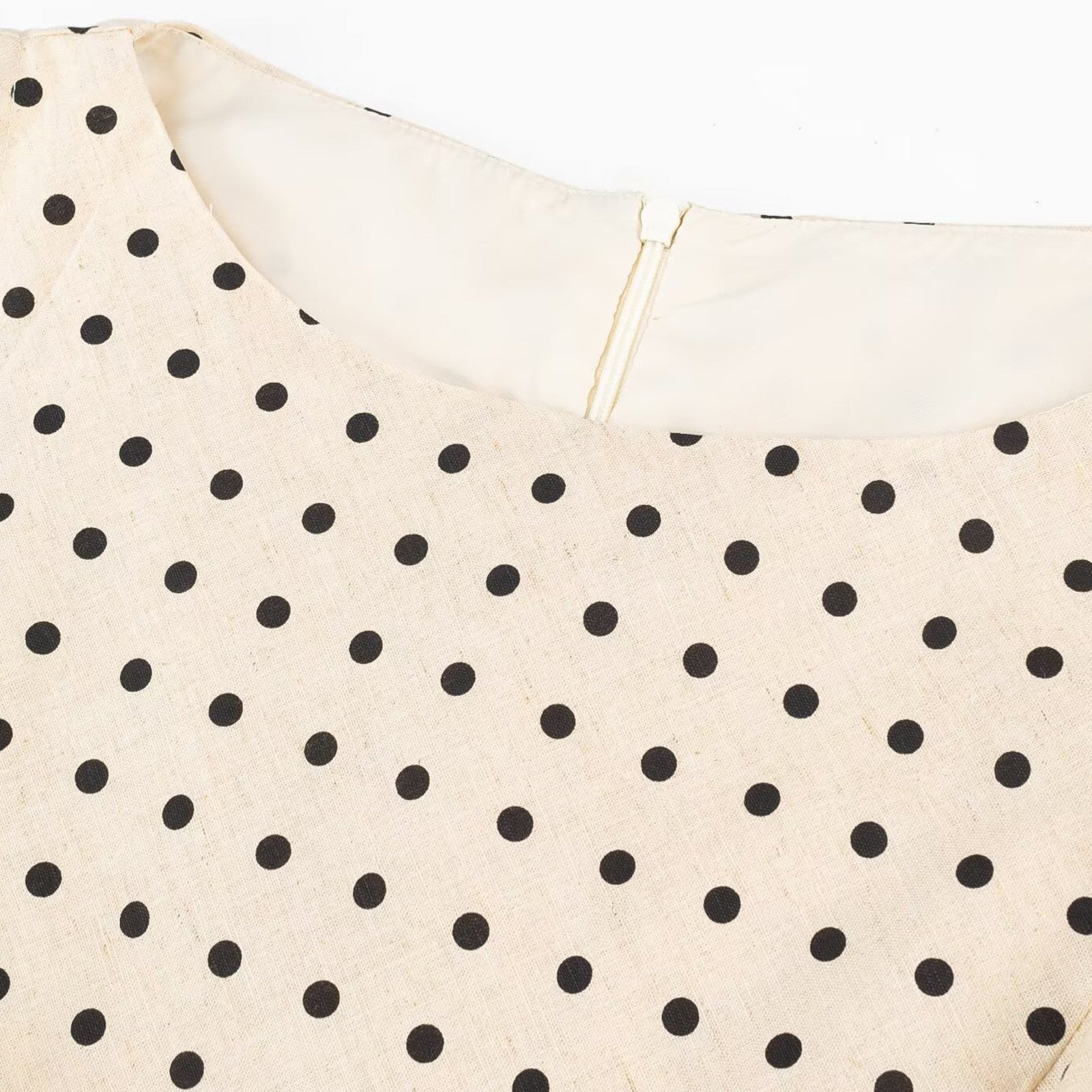 Polka Wrap Midi Dress