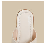 Double Strap Low Heel (Black)
