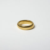Ribbed Band Ring