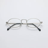 Oval Metal Glasses