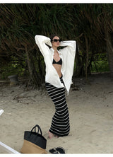 Foldover Waist Skirt