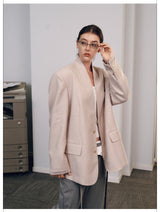V-Neck Suit Blazer