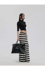 Striped Knit Skirt