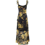 Golden Bloom Dress