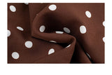 Cocoa Dot Maxi Dress