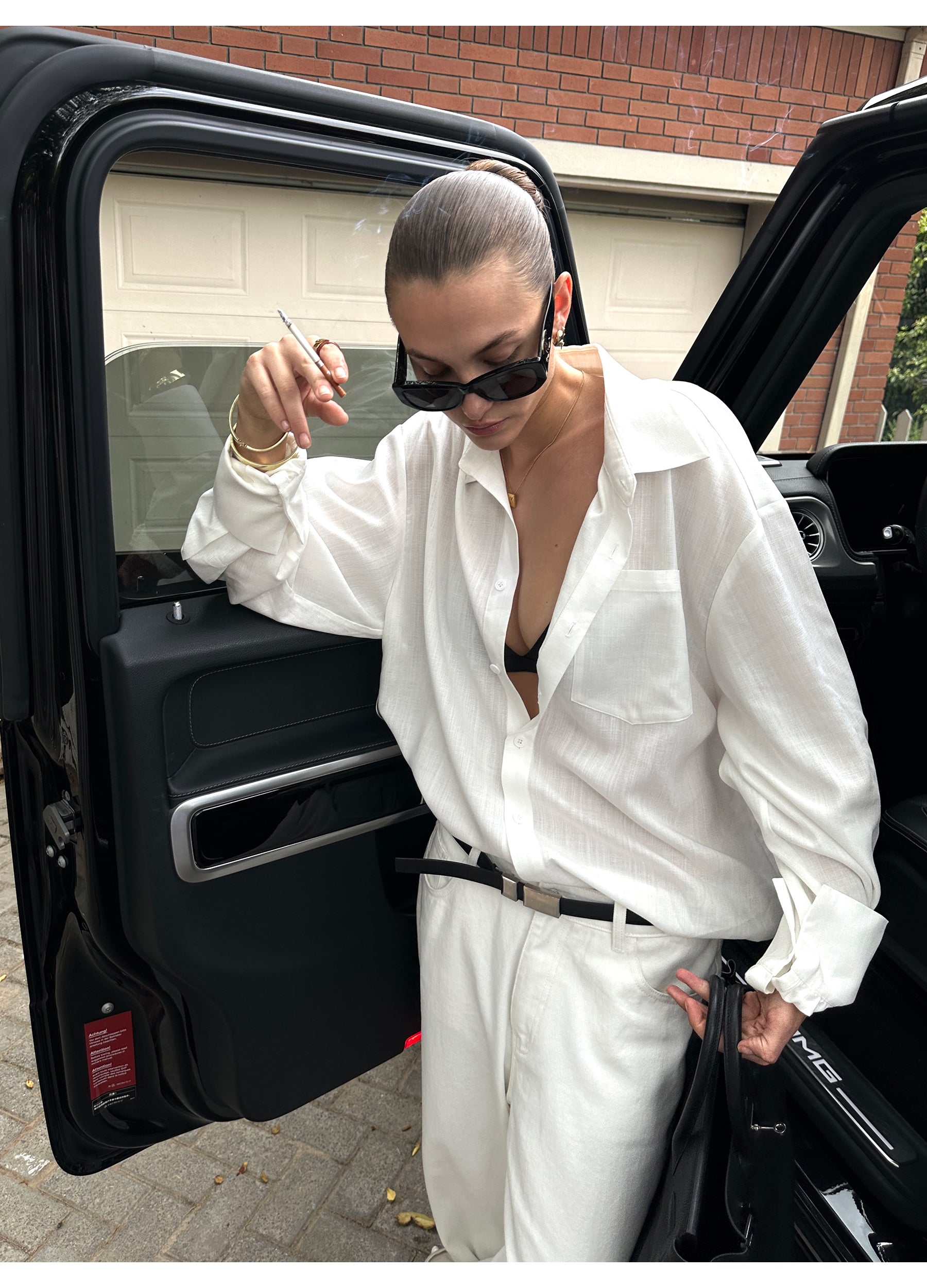 Tencel Relaxed Lapel Shirt