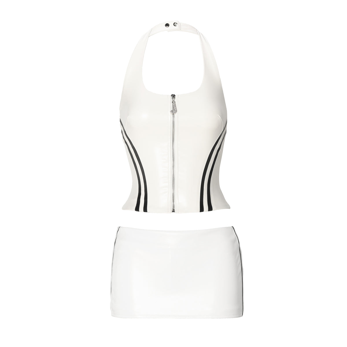 Edge Top / Skirt - White