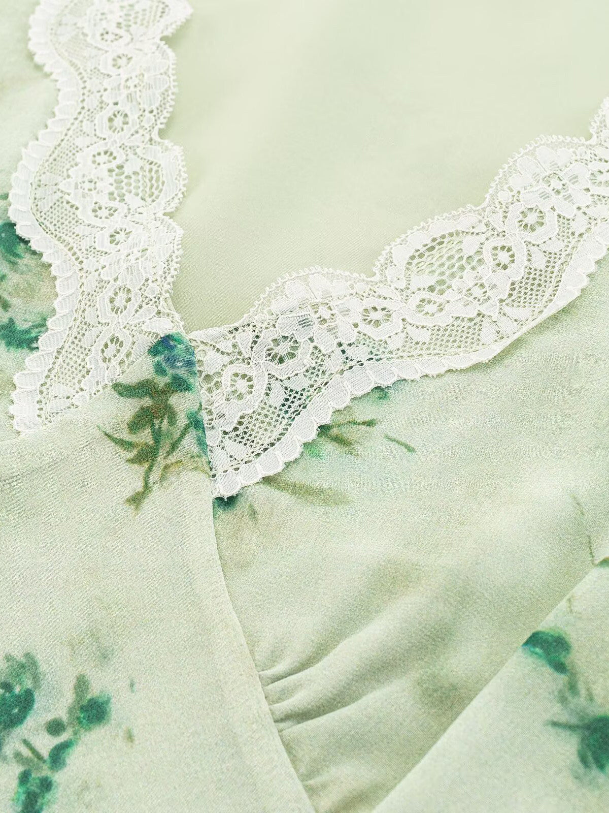 Sage Bloom Maxi Dress