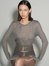 Gray Pearl Necklace