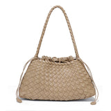 Cowhide Woven Bag