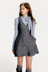 V-Neck Vest Dress