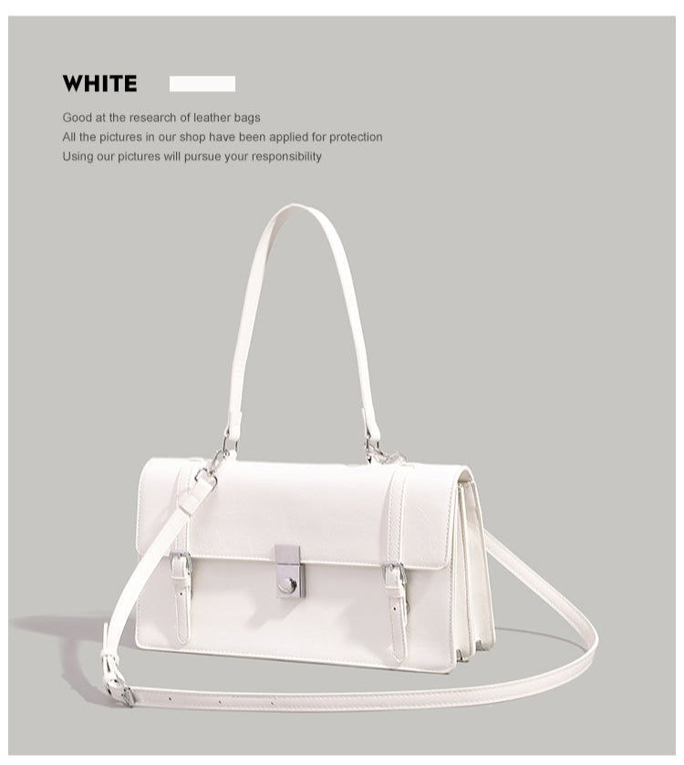 Leather Square Bag