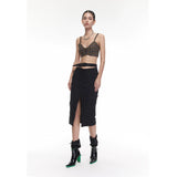 Down Padded Skirt