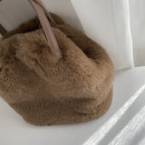 Plush Bucket Bag