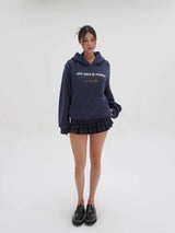 Low-Rise Pleated Mini