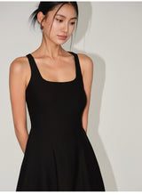 Back Cutout Sleeveless Mini Dress