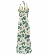 Verdant Halter Dress