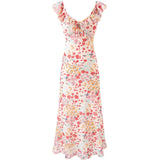 Blush Petal Maxi Dress
