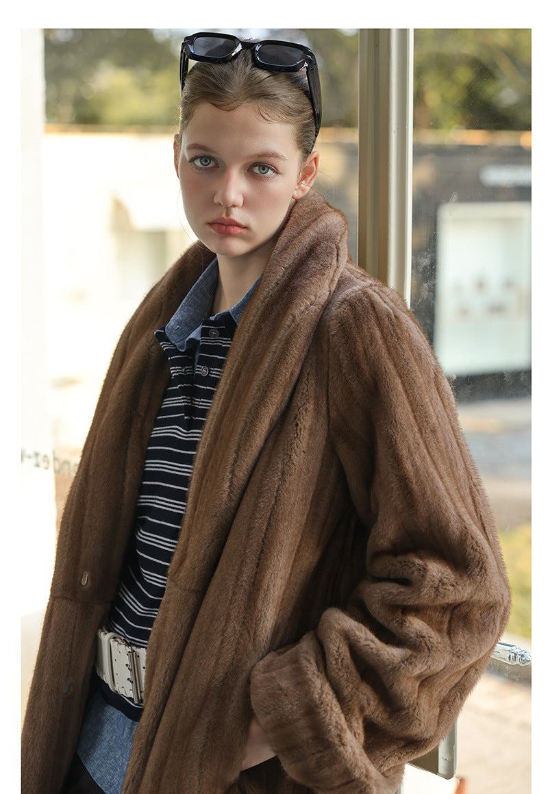 Luxe Line Fur Coat