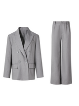 Classic Grey Suit Set