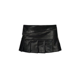 Leather Mini Skirt