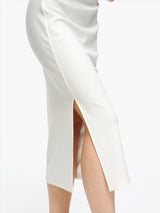 Shirred Slip Dress