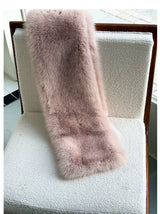 Flamingo Fur Scarf