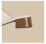 Double Strap Low Heel (Black)