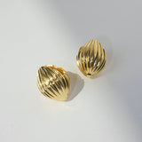 Textured Seed Earrings