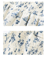 Blue Daisy Midi Dress