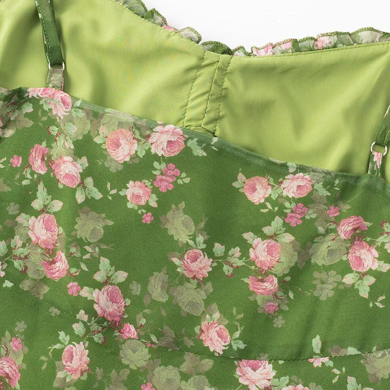 Olive Bloom Dress