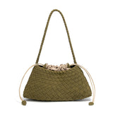 Cowhide Woven Bag