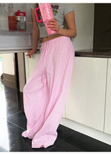 Striped Pink Lounge Pants