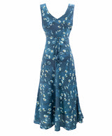 Azure V-Neck Dress