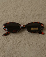Slim Oval Sunglasses